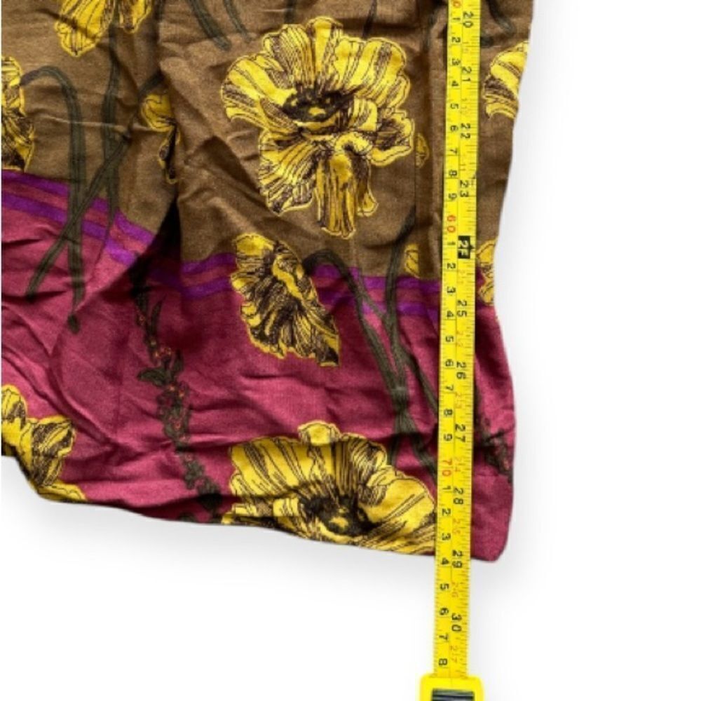 Anthropologie Maeve Terrace Floral Pants size 14 000100 - Picture 7 of 10